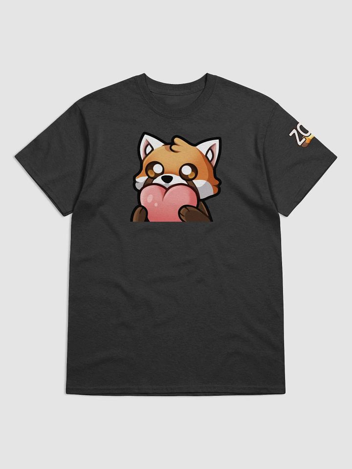 Red Panda Heart T (Printed) product image (1)