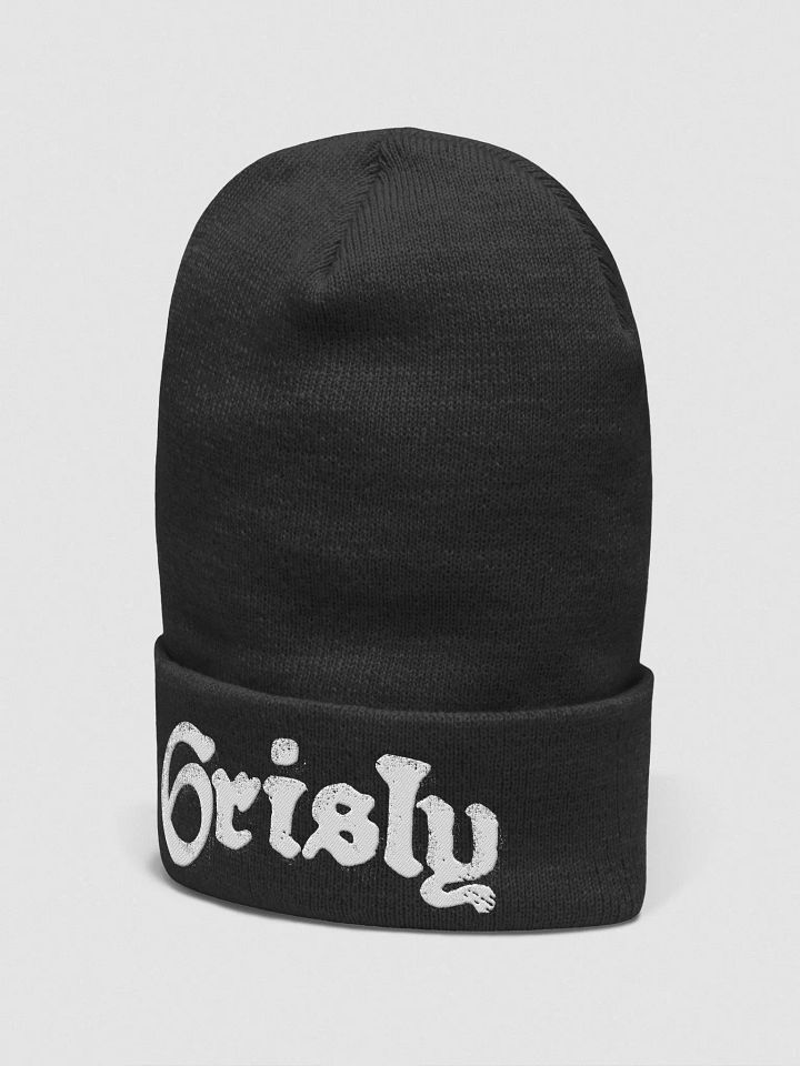 GrislyVision Black Beanie product image (1)