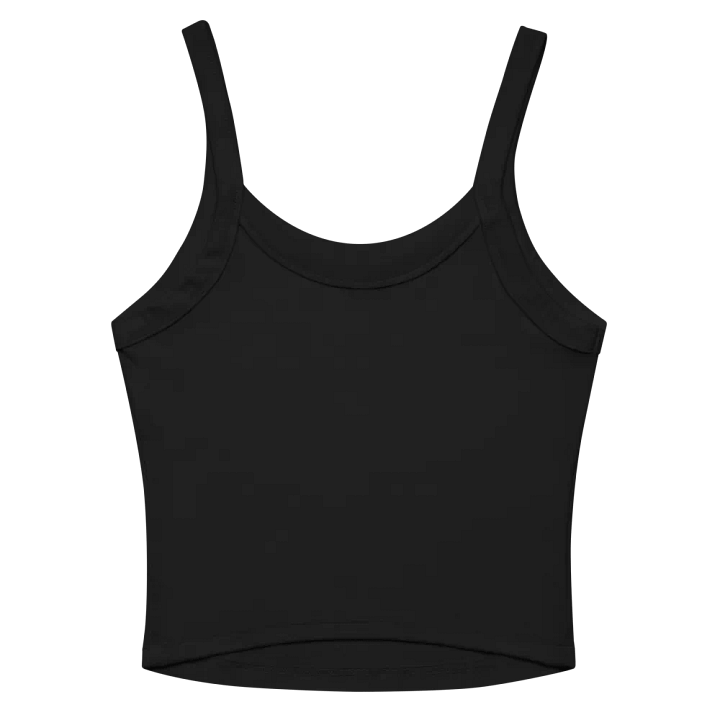 Embroidered Metal UwU Micro-Rib Tank Top product image (2)