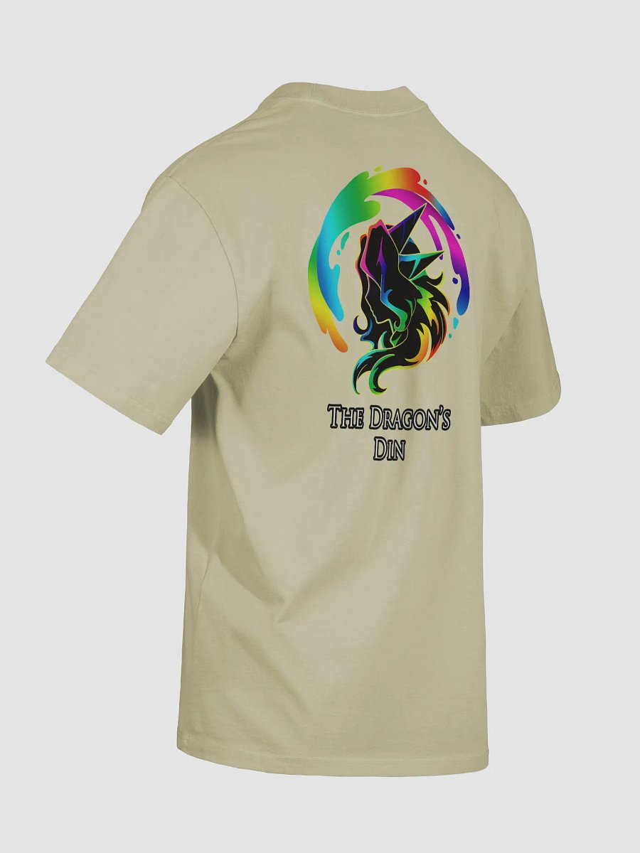 The Dragon's Din Oversized Faded T-Shirt product image (8)
