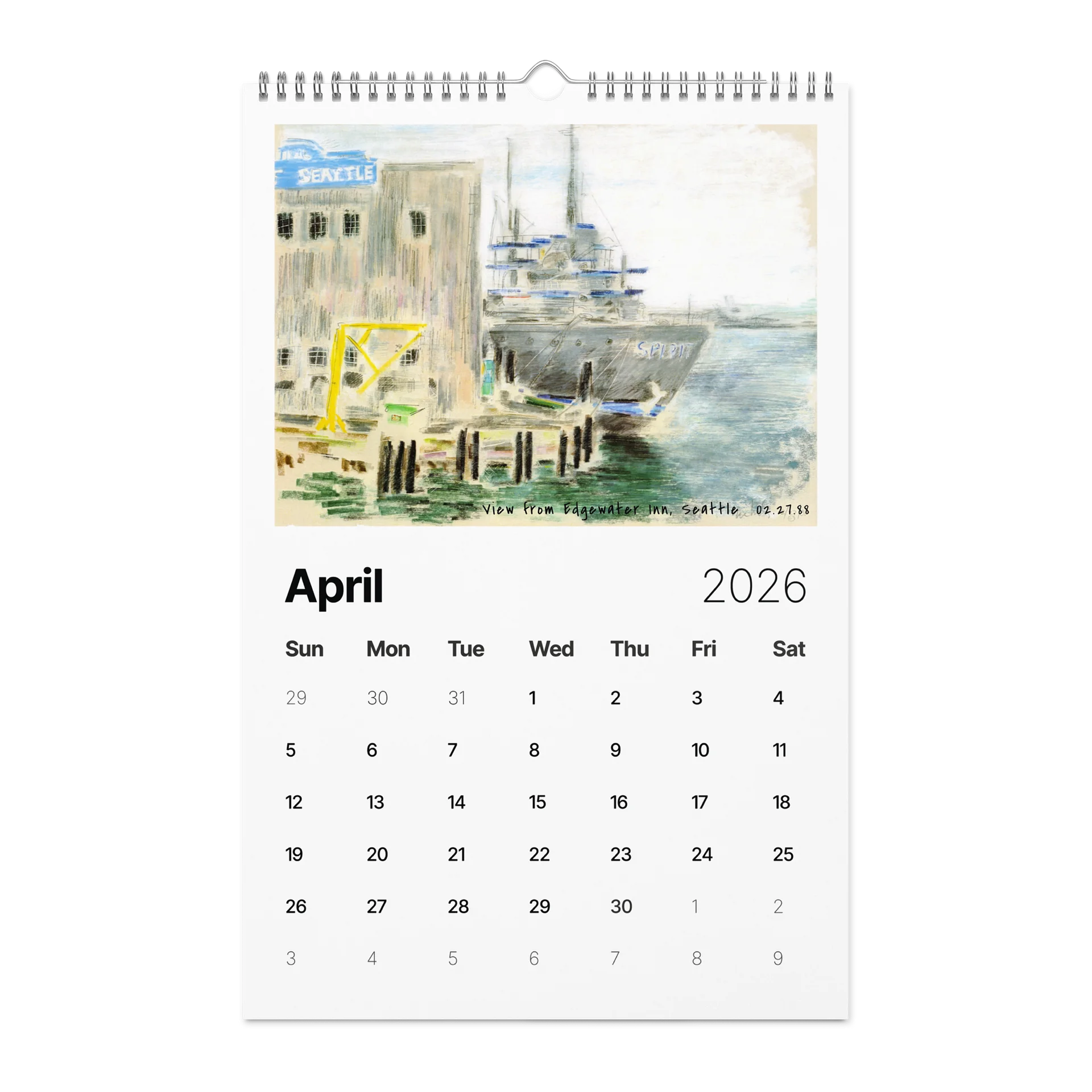 Road Trips 2026 Calendar (Large Format) product image (13)