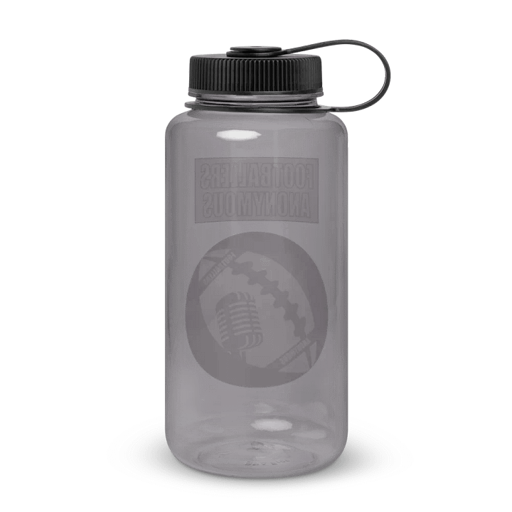 Footballers Anonymous Plastic Water Bottle product image (2)
