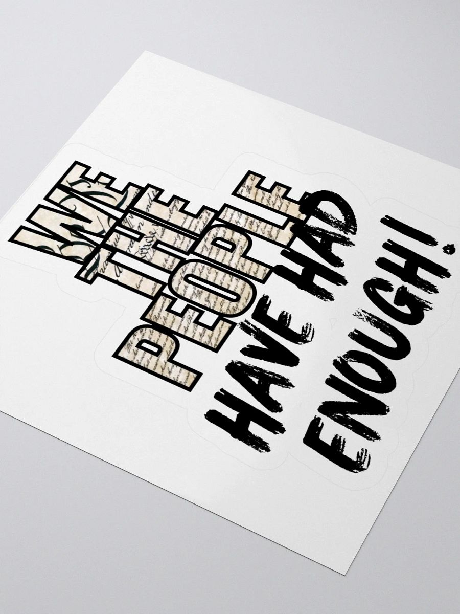We The People Sticker product image (3)