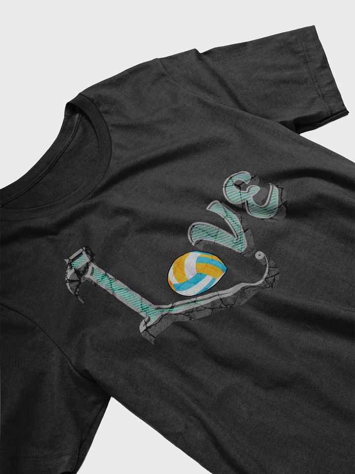 Love Volleyball Stylized T-Shirt product image (13)