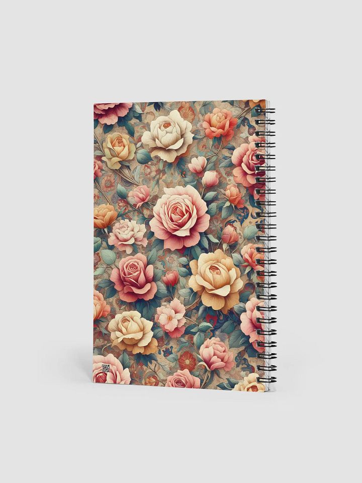 Royal Floral Spiral Notebook product image (2)