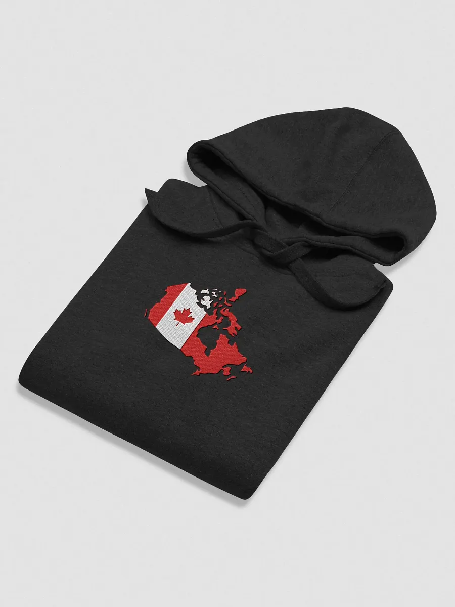 Embroidered Canada map hoodie product image (4)