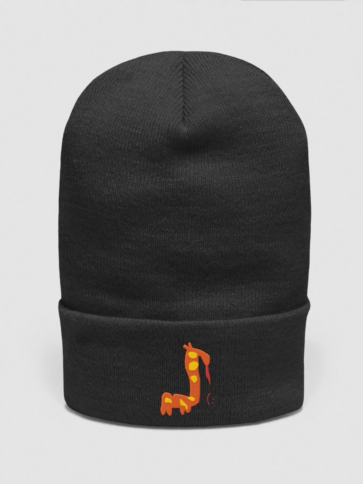 Giraffeaconda Embroidered Beanie product image (1)