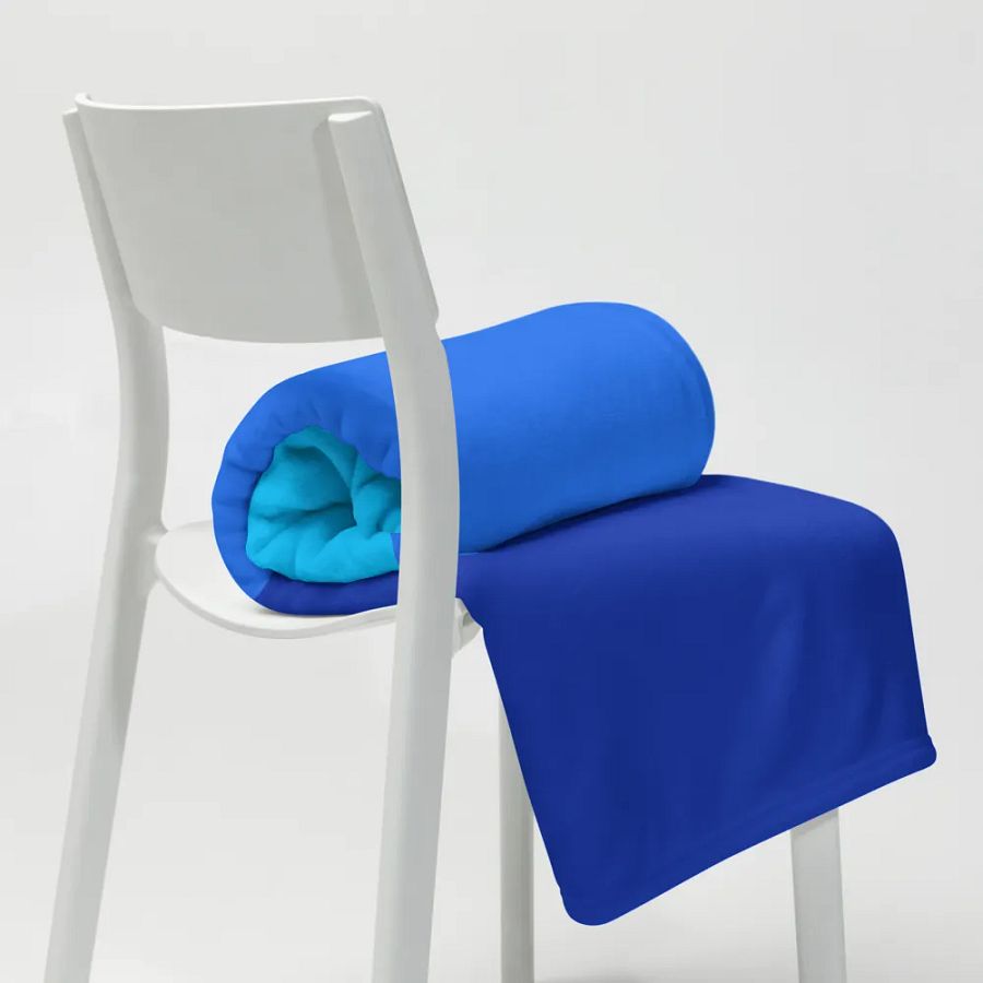 Blue Block Blanket - version 2 product image (8)
