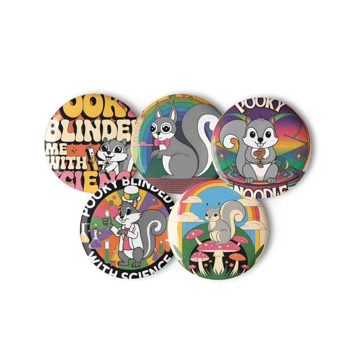 Original Pooky Artwork Buttons- E product image (3)