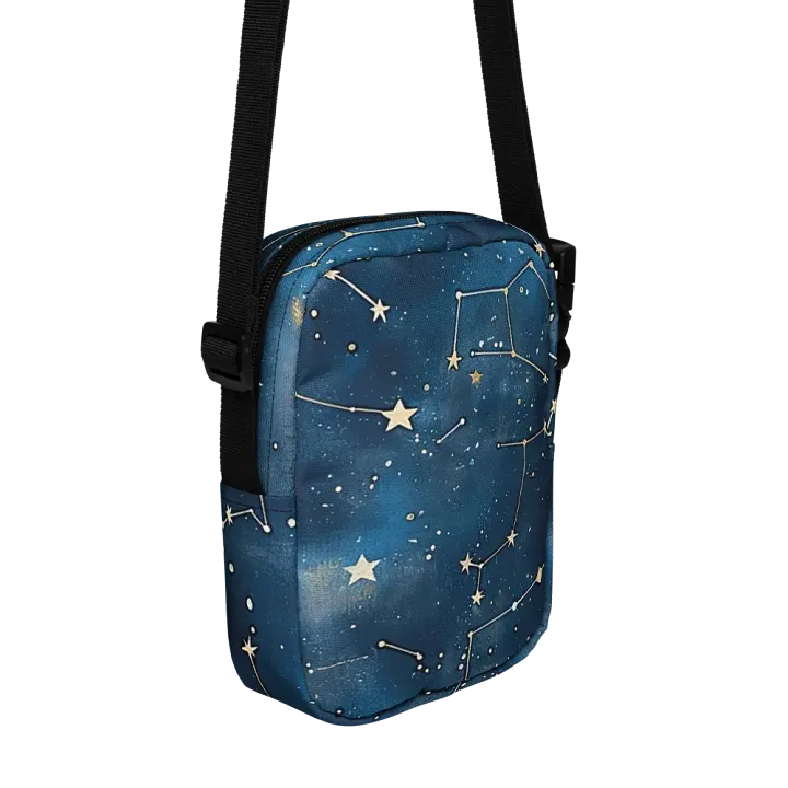 Starry Night Sky Utility Crossbody Bag product image (2)
