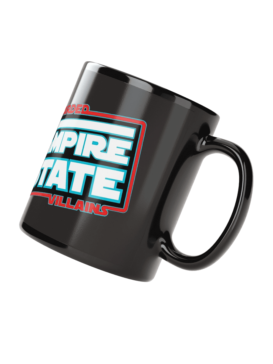 Empire State Bearded Villains Black Glossy Mug product image (3)