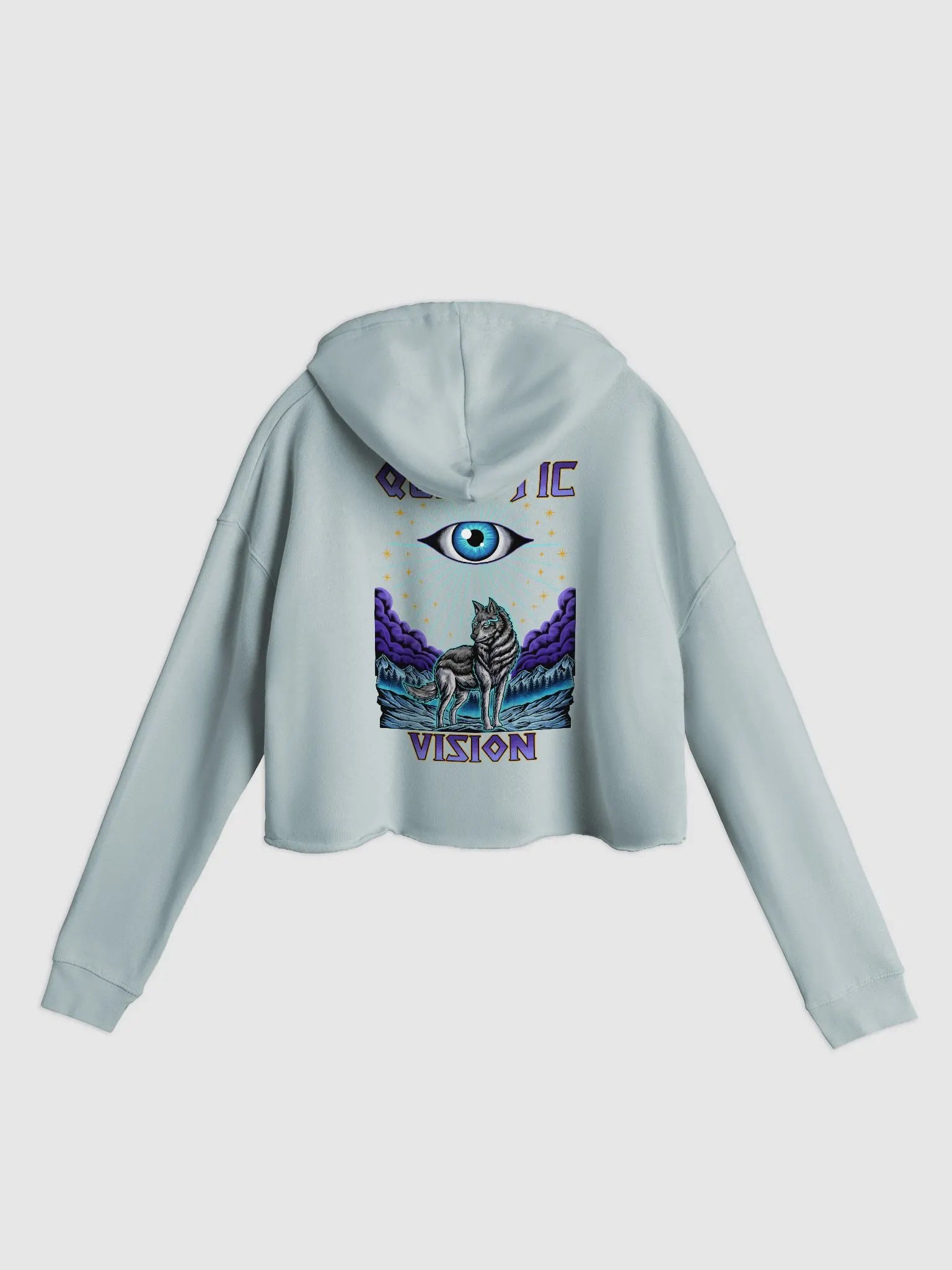 Wolf Sky Back Crop Top product image (1)