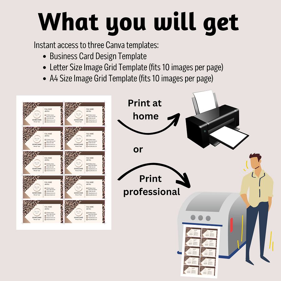 Leopard - Business Card Template product image (5)