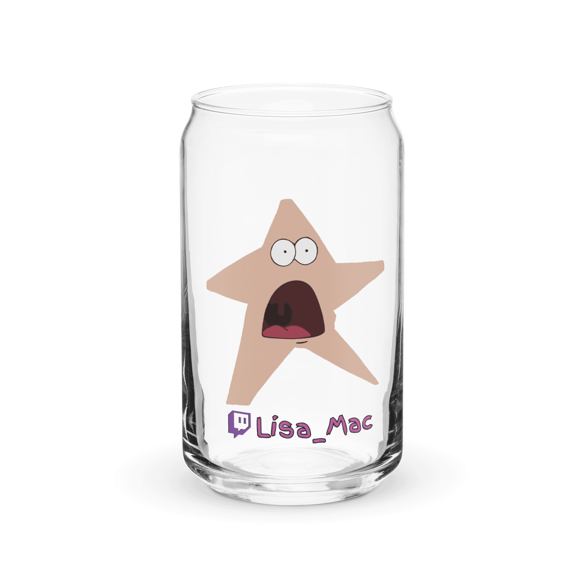 Pat Star on a Can shaped Glass product image (2)