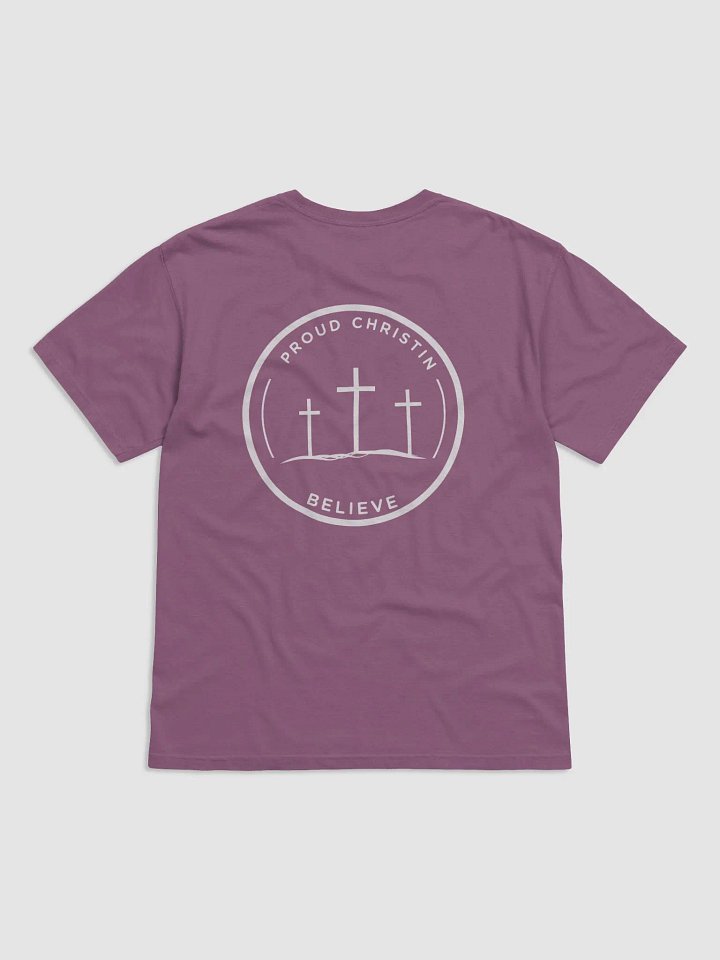 Minimalist Cross Logo Comfort T-Shirt (front/back) product image (10)