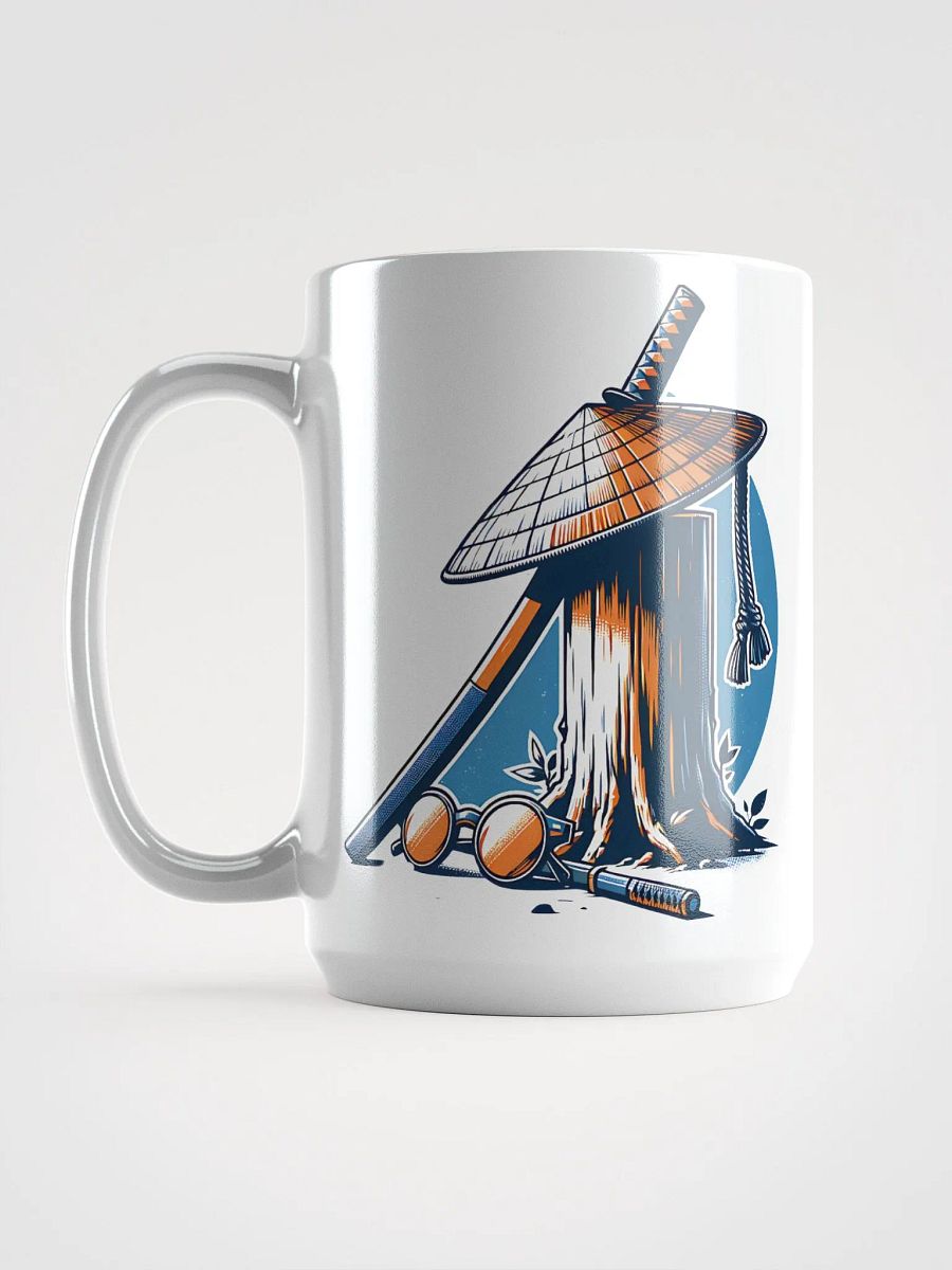 Edo Samurai Sunset Coffee Mug – Sip in Zen Serenity product image (4)