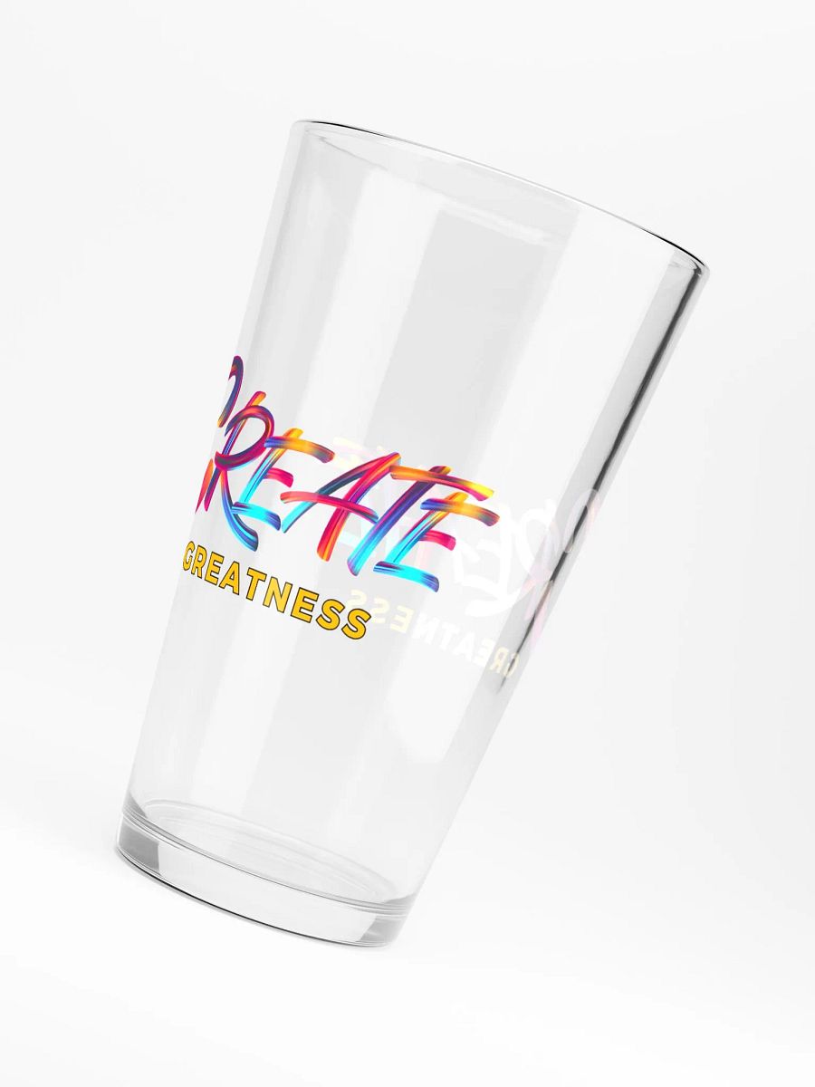 Create Greatness Shaker Pint Glass product image (6)