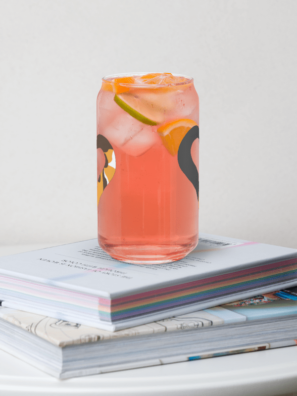 Heart Tails Can-Shaped Glass product image (4)