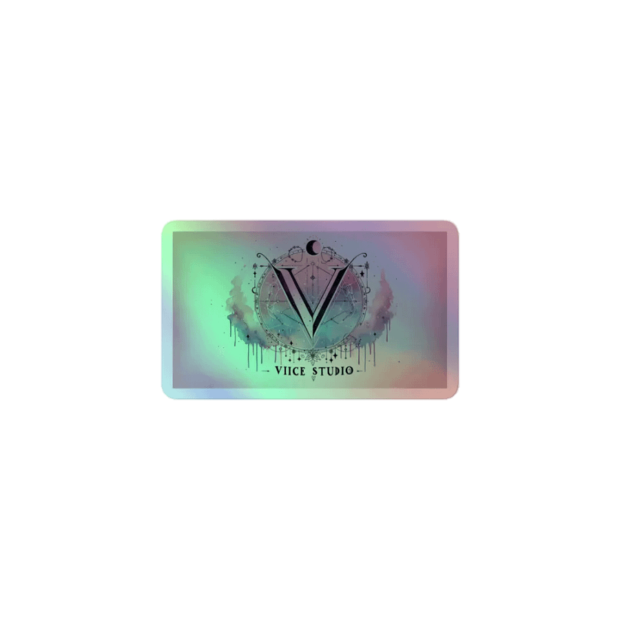 Galactic Glimmer Holographic Sticker product image (1)