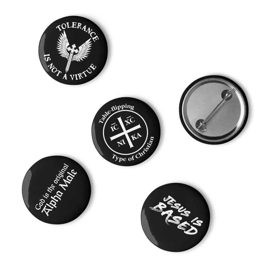 Black and White Pin Set product image (6)