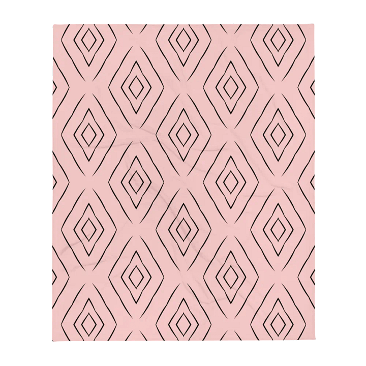 Diamond Blush Throw Blanket product image (2)