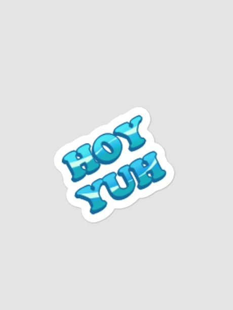 Hoy Yuh sticker product image (1)