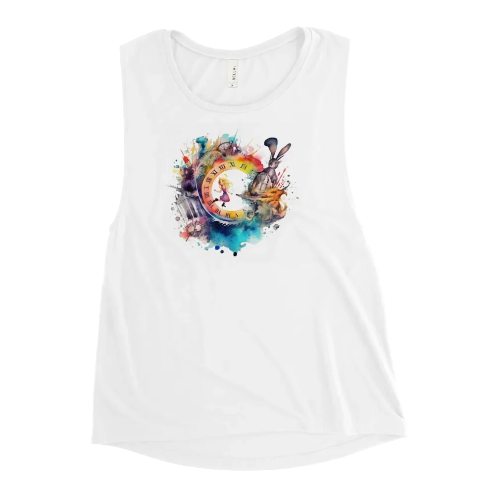 Whimsical Wonderland Flowy Tank product image (2)