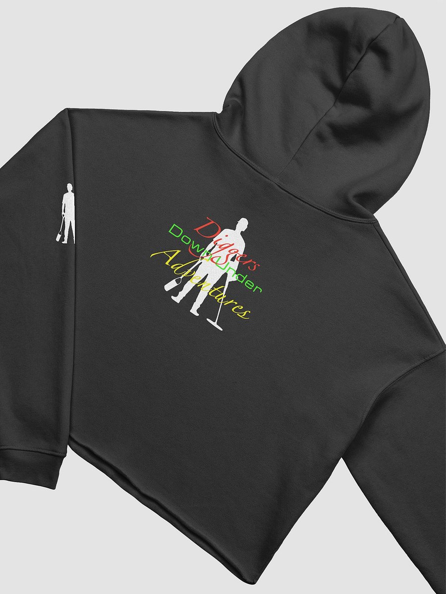 Bella+Canvas Fleece Crop Hoodie product image (1)