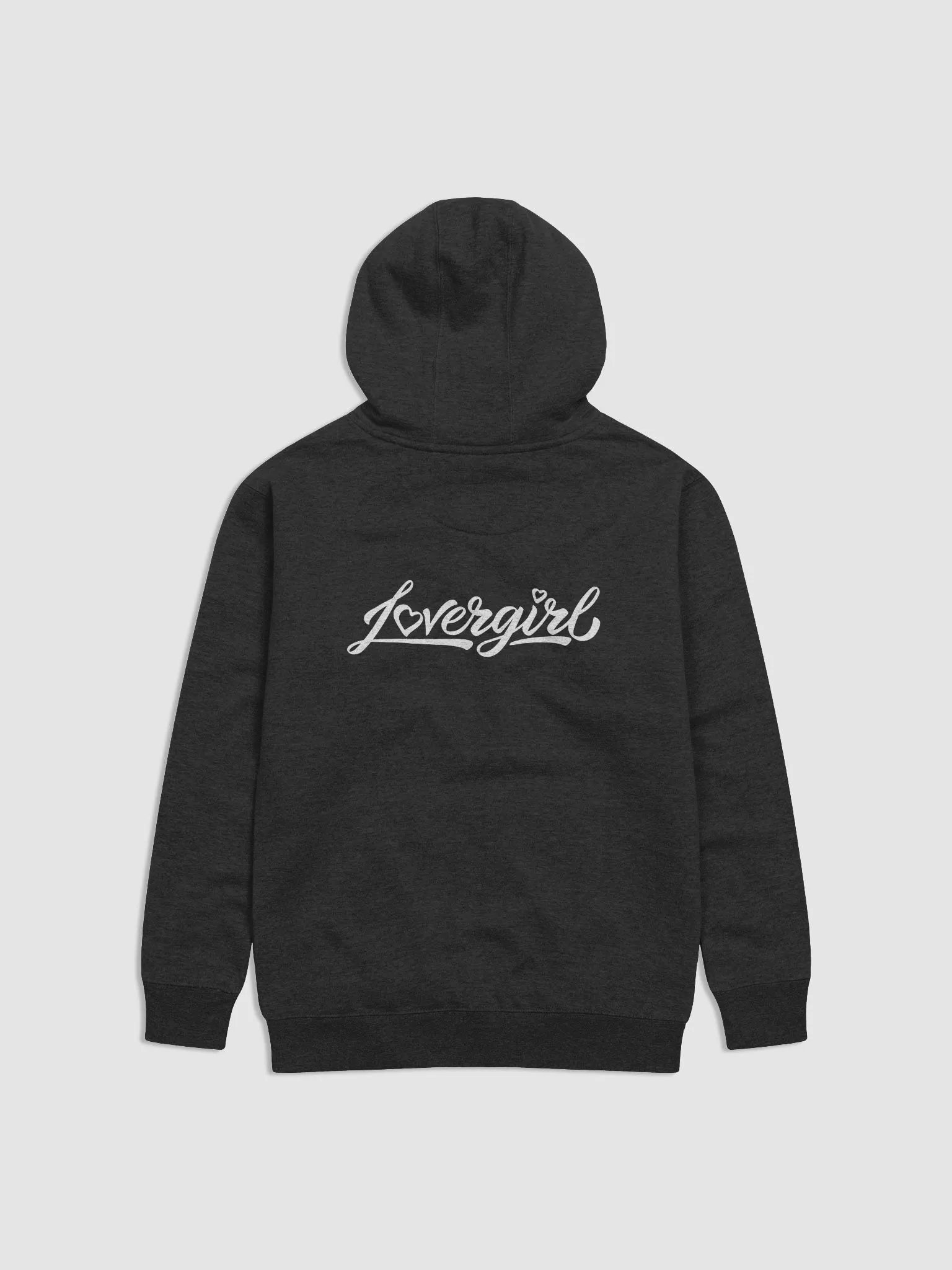 Lovergirl Cozy Black Unisex Hoodie product image (2)