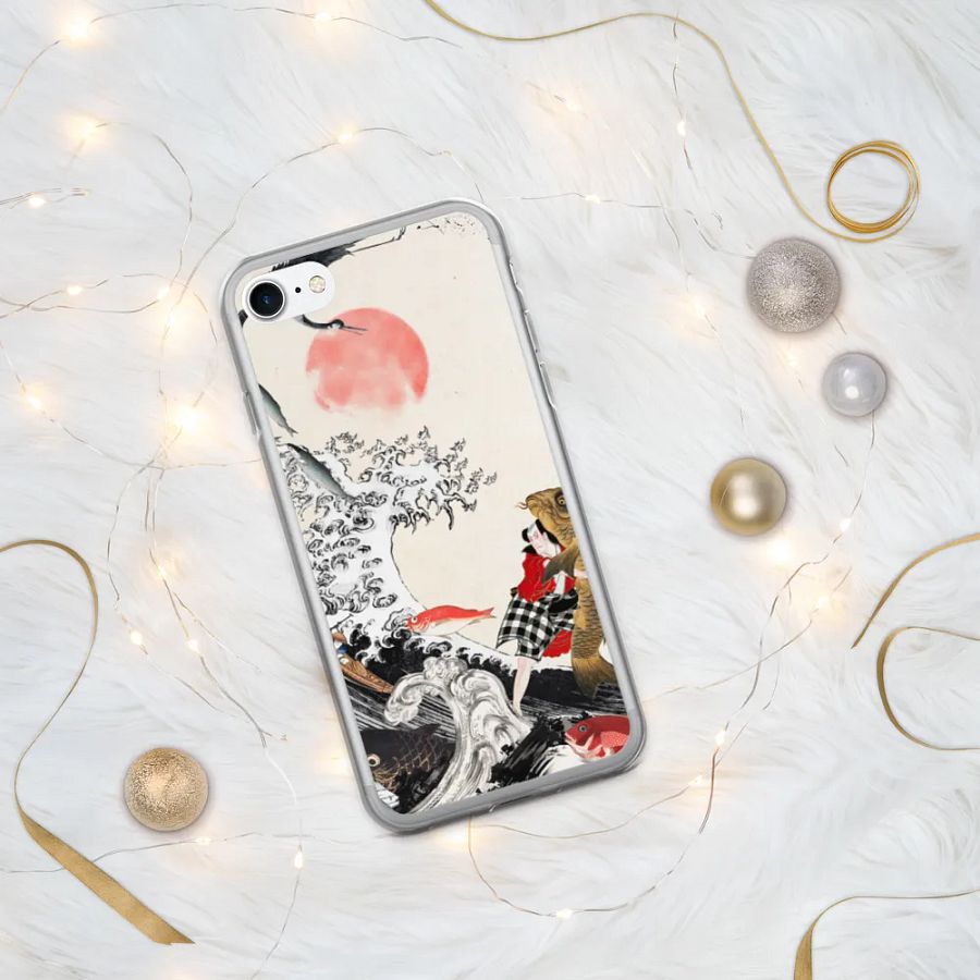 Sunset Wave Art iPhone Case product image (334)