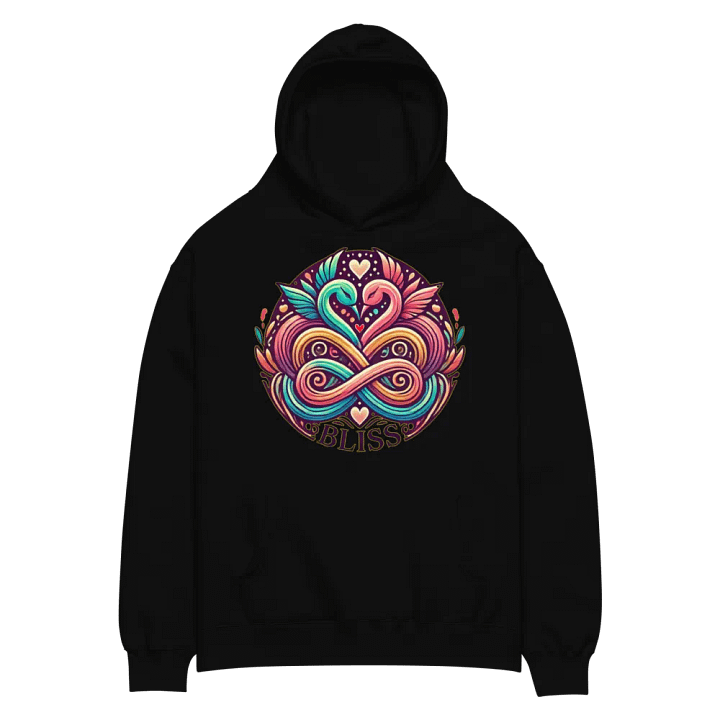Swan Heart Infinity Hoodie product image (2)