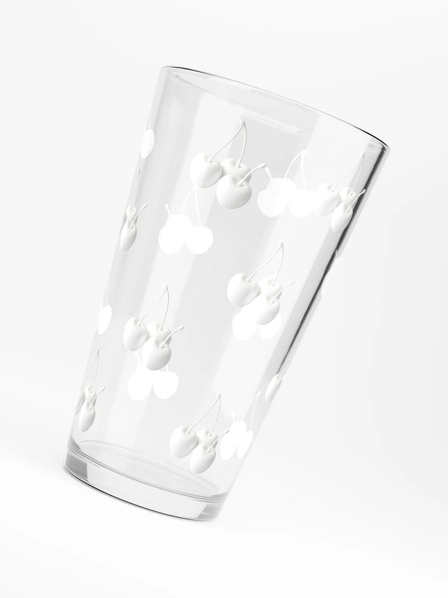 White Cherry Cherry Cherries Pint Glass product image (6)