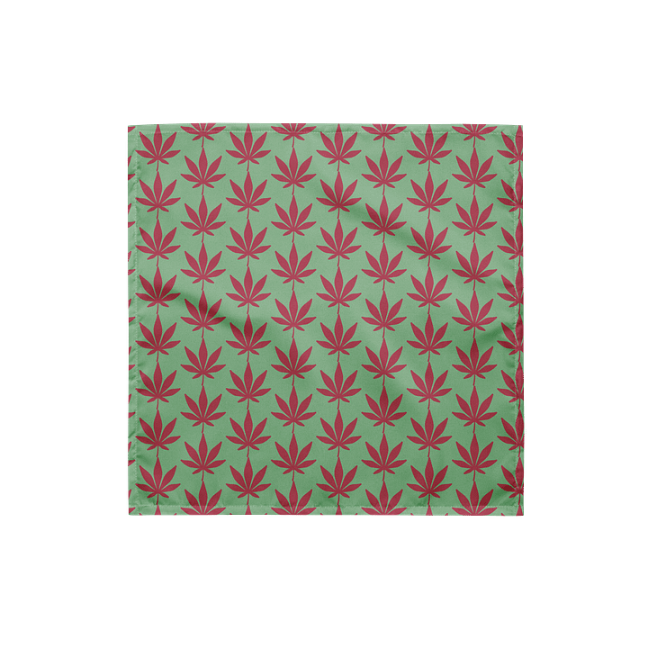Leafy Red All-Over Bandana product image (1)