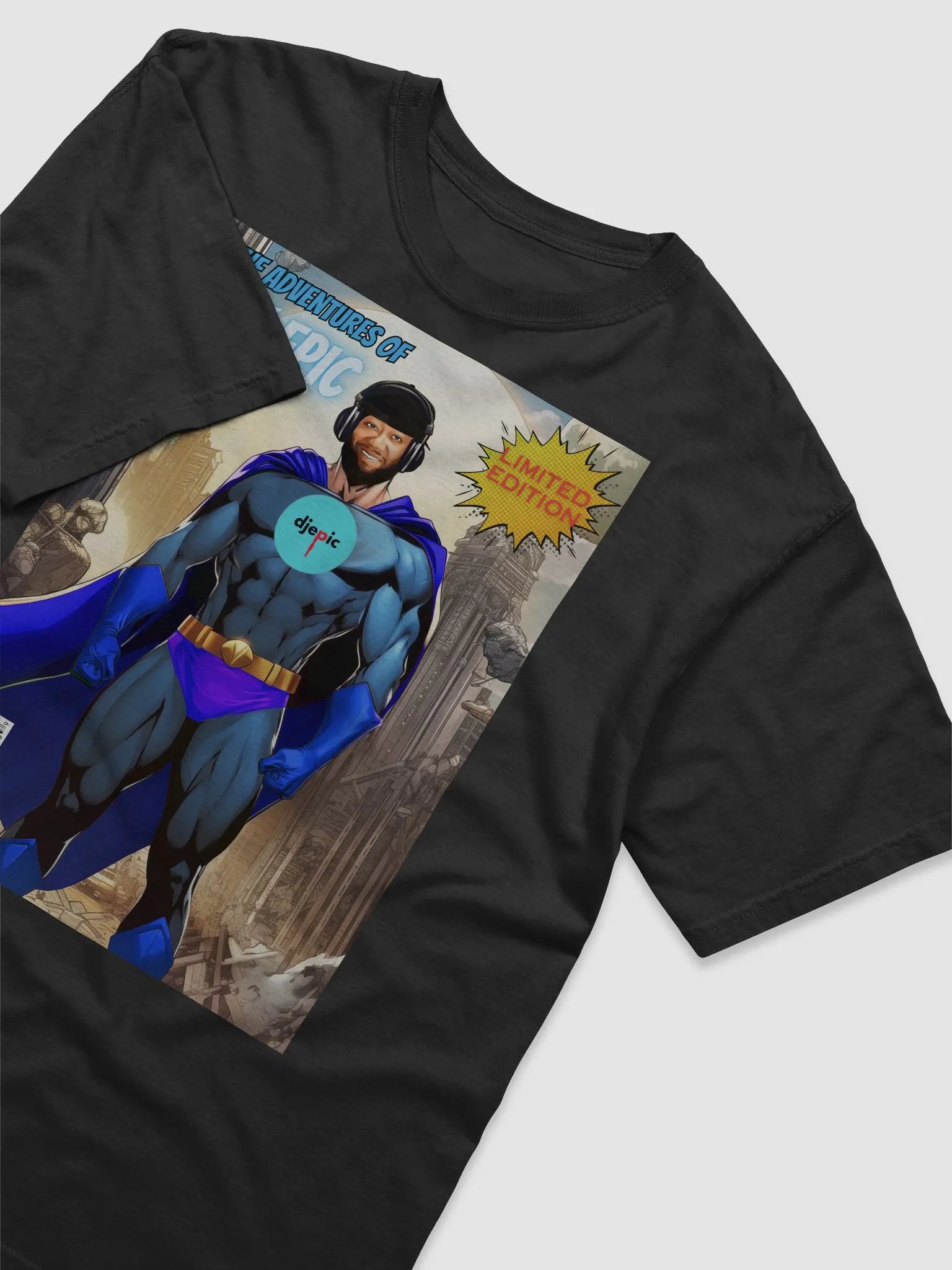 DJ Epic Comic Book Graphic Tee product image (3)