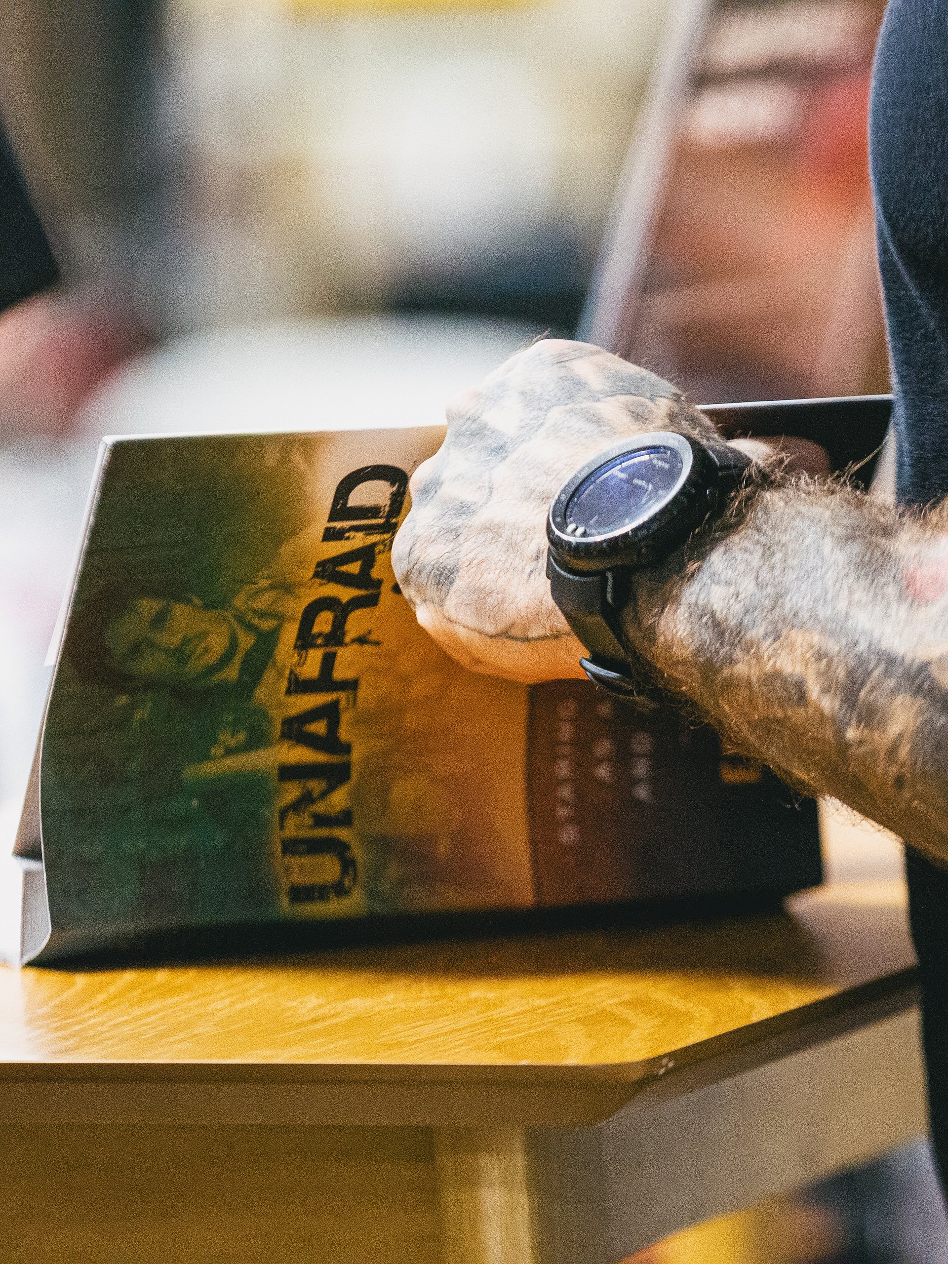 Signed UNAFRAID: Staring Down Terror as a Navy SEAL and a Single Dad (Clean Version) product image (1)