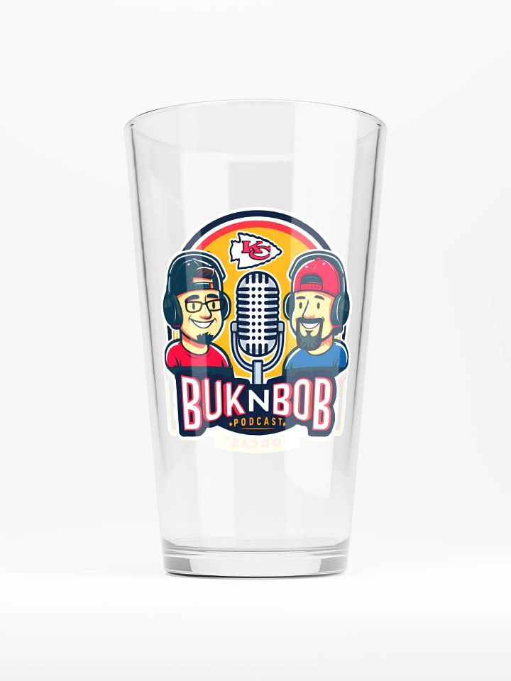 BUK N BOB Podcast Pint Glass Set product image (2)