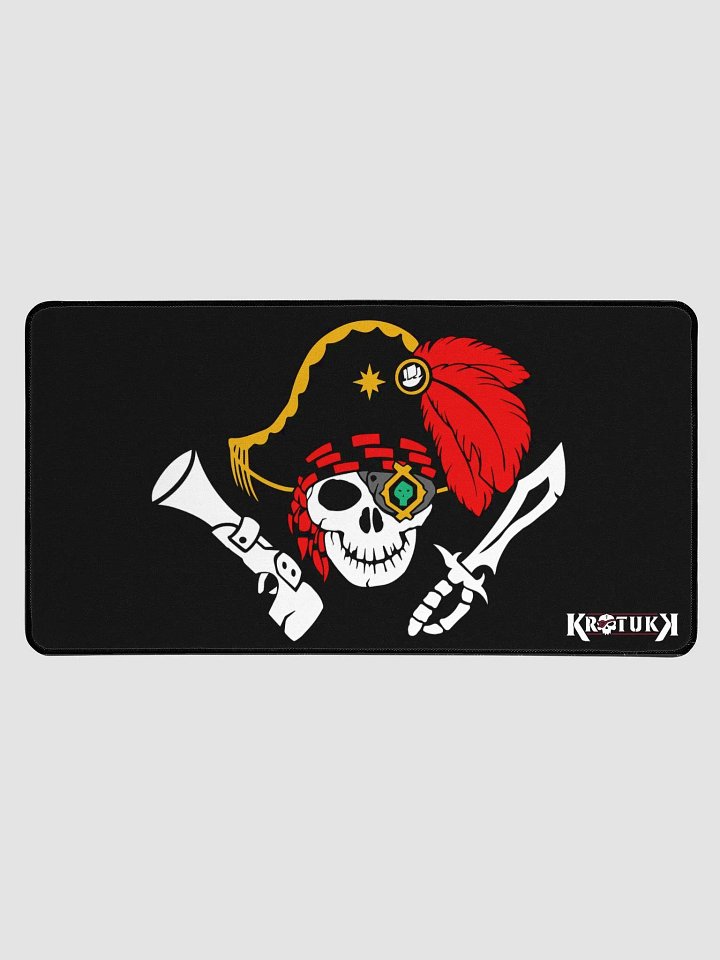 Jolly Roger Desk Mat 15.5x31.5 product image (1)