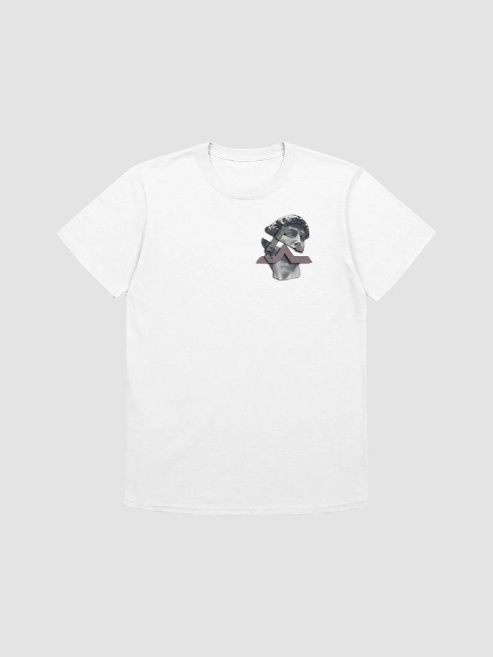 AZOH'S GREEK UNISEX WHITE T product image (1)