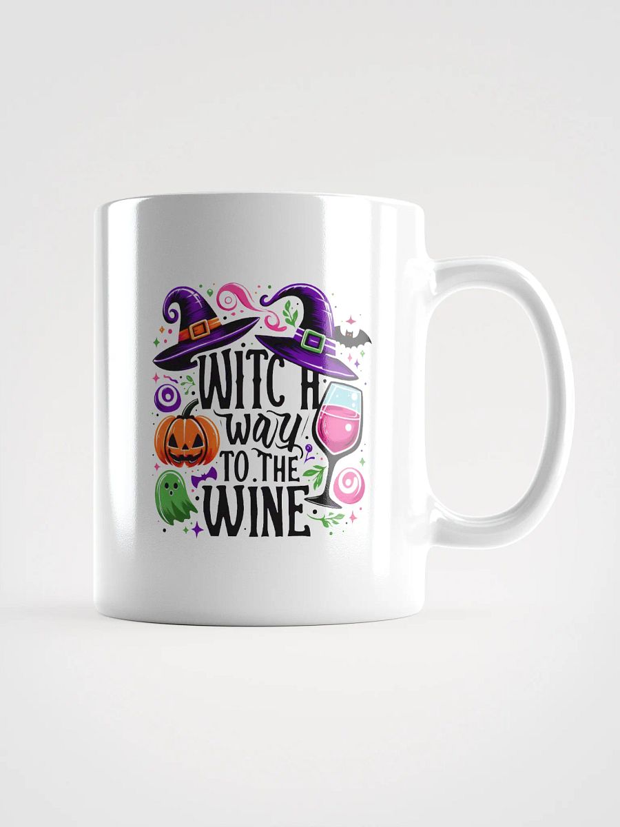 Witch Way to The Wine Halloween Mug product image (1)