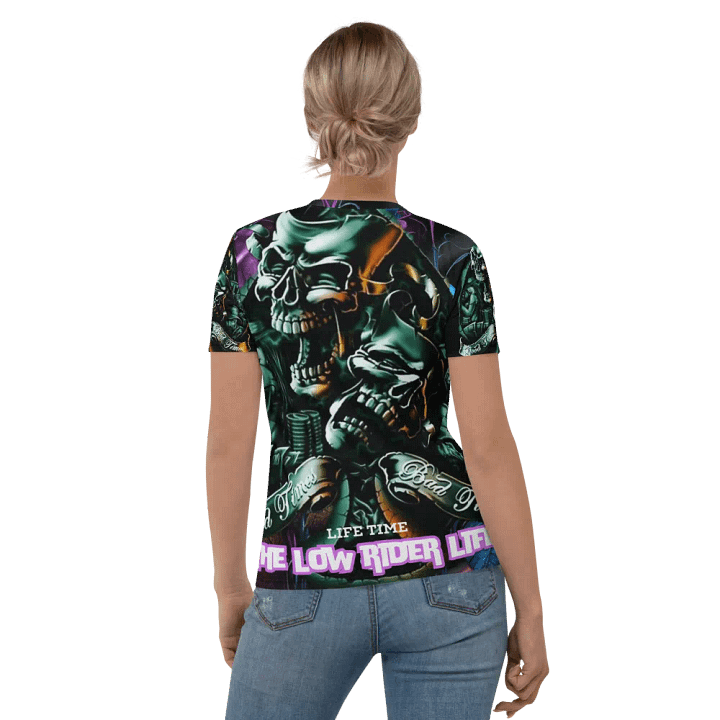 LowRider Smile Now Cry Later Women's Crew Neck T-Shirt product image (1)