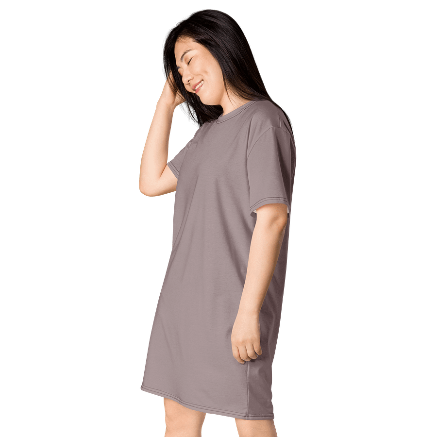 Oversized T-Shirt Dress - Soft Careys Pink, Sizes 2XS-6XL product image (3)