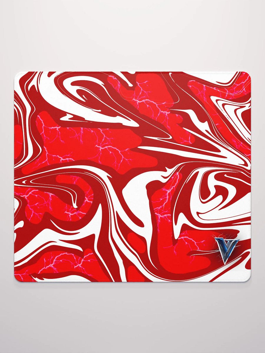 White x Red Mouse Pad product image (2)