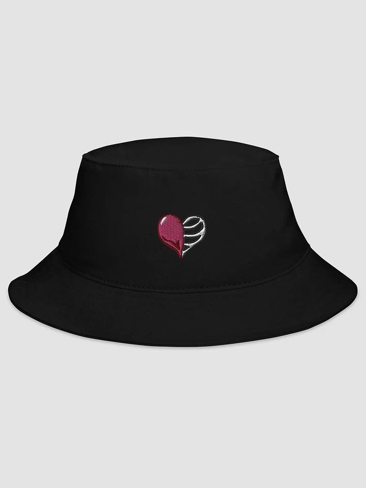 Heart Embroidered Bucket Hat product image (1)