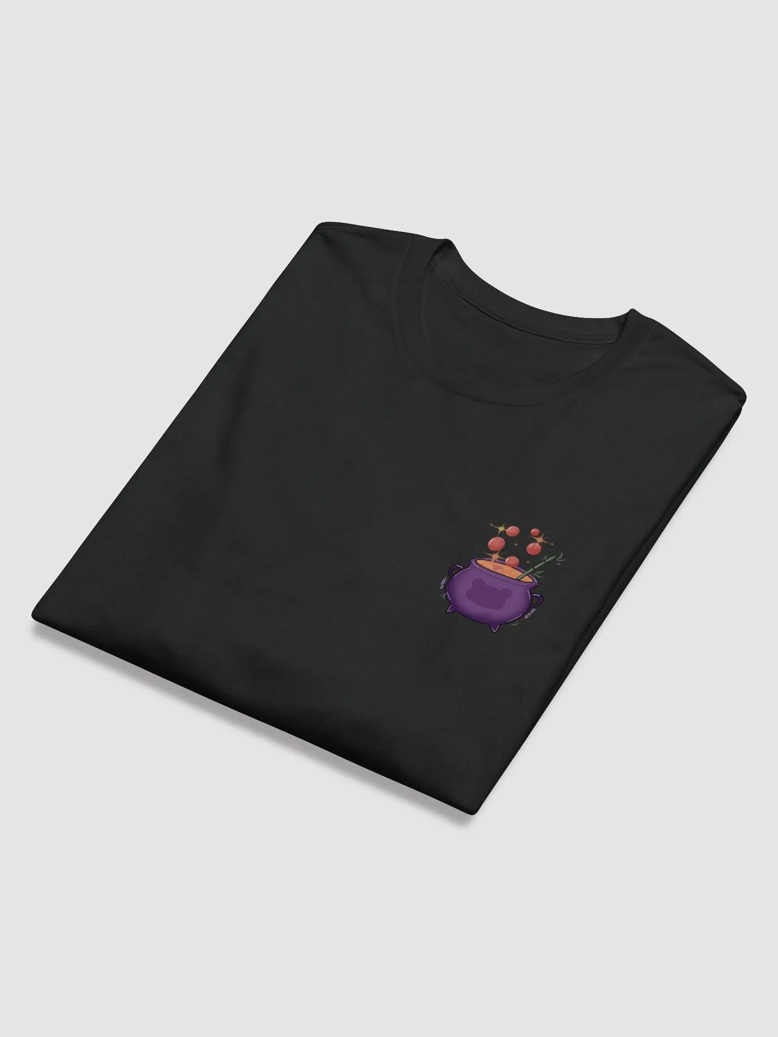 Pumpkin Witch Panda Long Sleeve - Front Design product image (6)