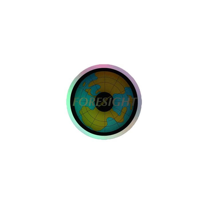 Holographic Foresight Sticker!! product image (1)
