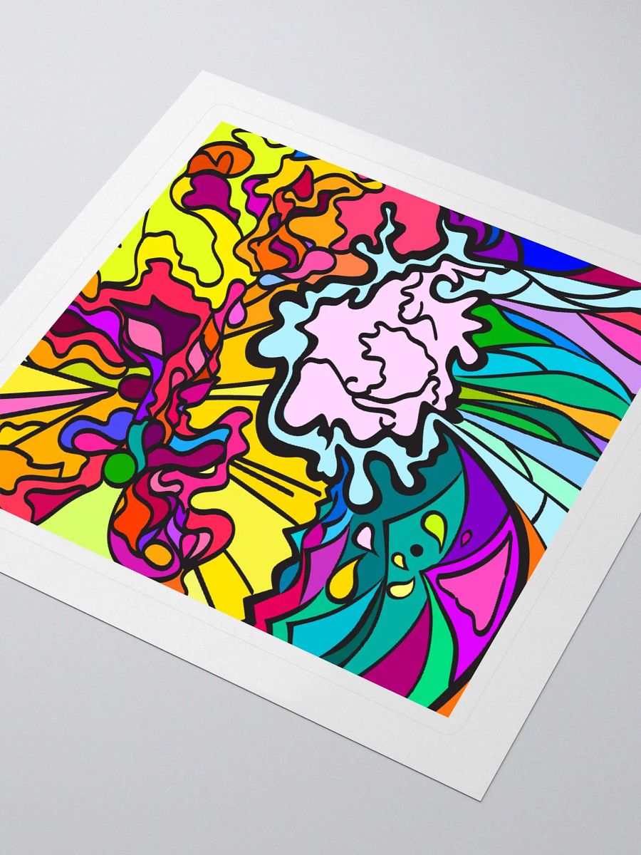 Energize Your Space with Swirling Colors - Wave at Sunset product image (3)