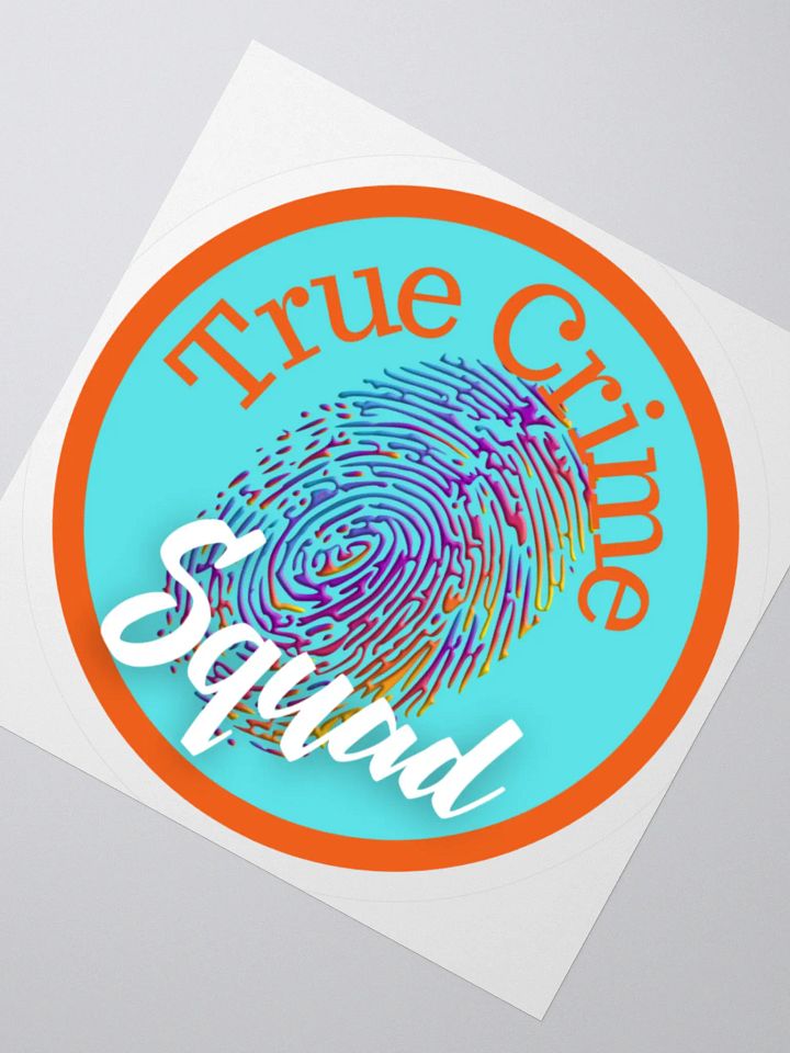 True Crime Squad Fingerprint Stickers product image (4)