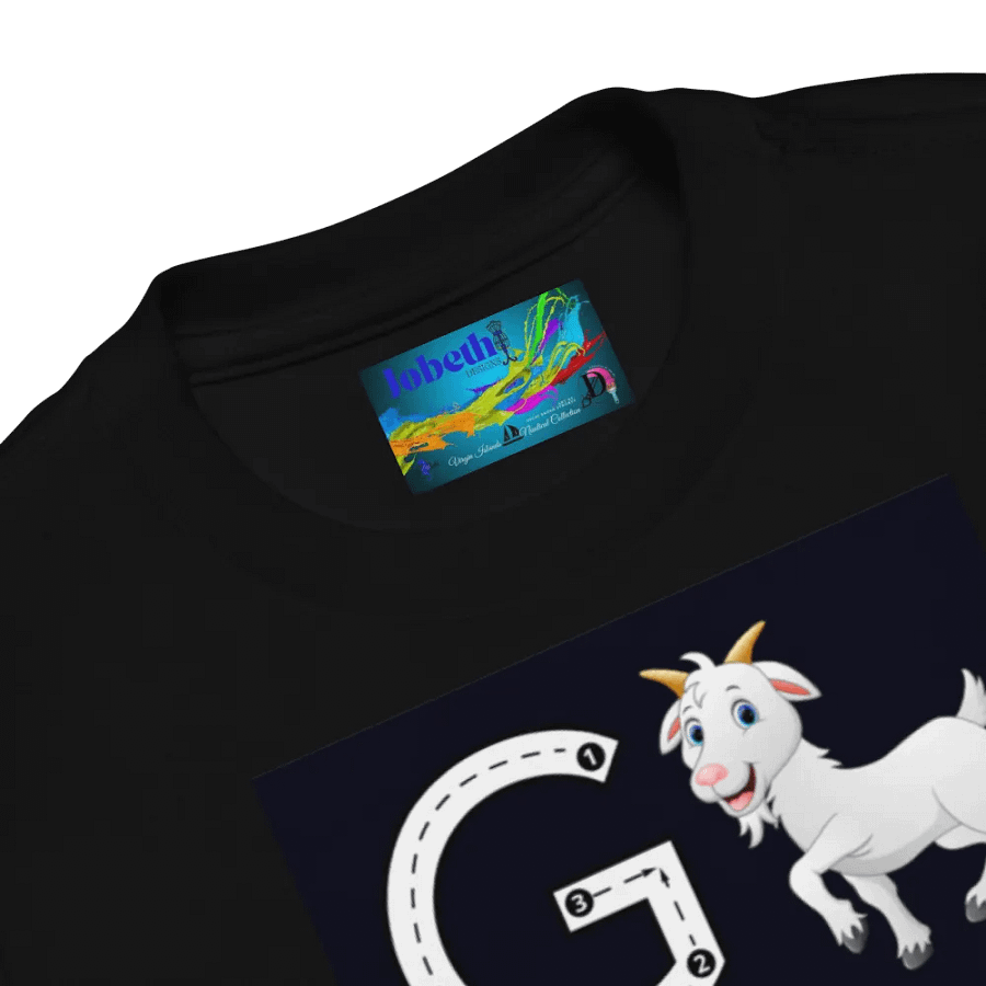 JoBeth Design- Black Gg Toddler T-Shirt product image (4)