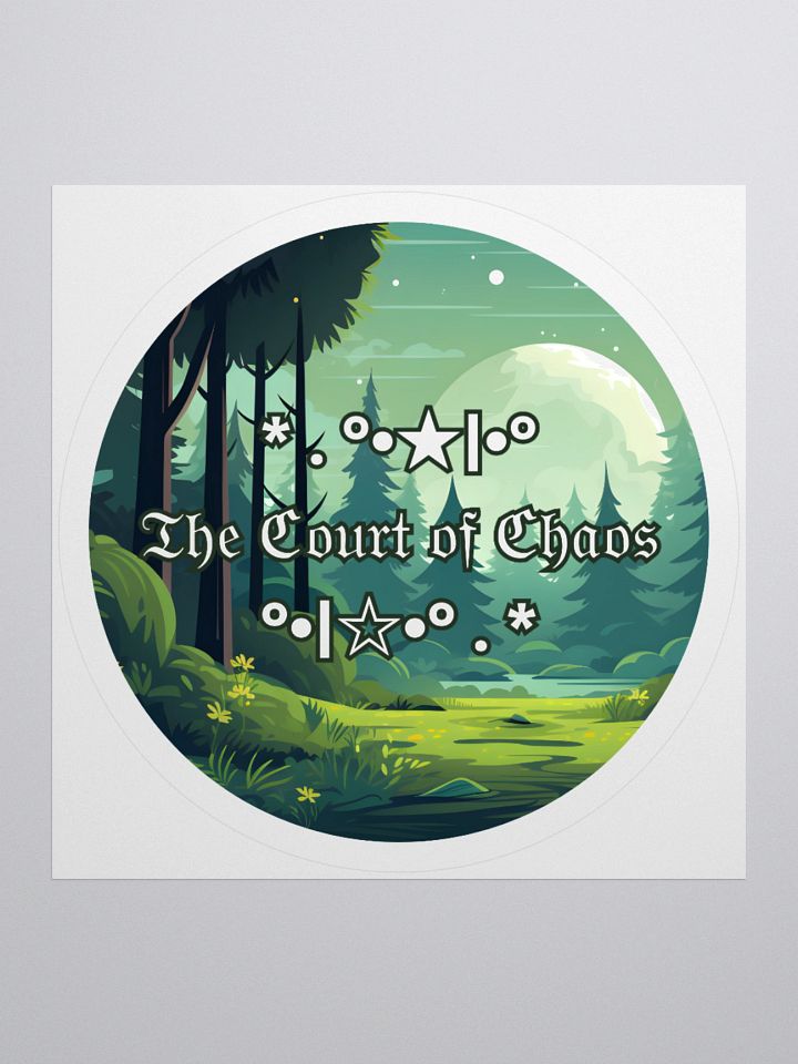 The Court of Chaos Sticker product image (1)