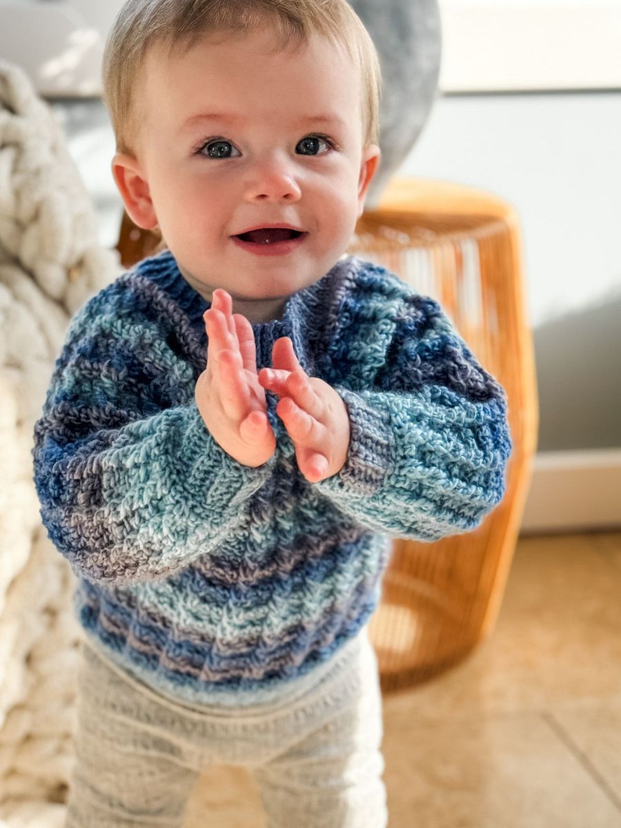 Winter Wonder Children's Pullover Crochet Pattern product image (6)